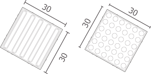 Adoquín Podotáctil